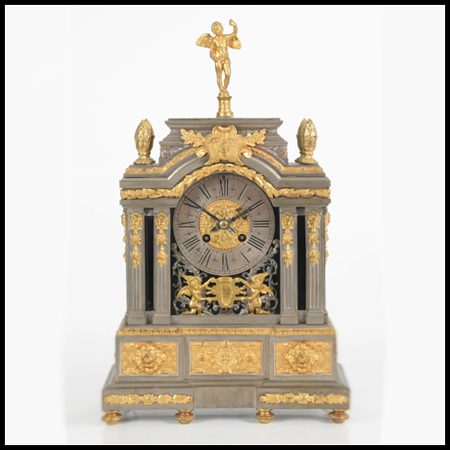 French mantel clock - Commanding Piece by Lerolle