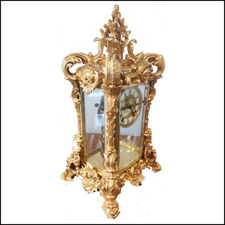 The vintage mantelpiece clock: The Ansonia Apex Crystal Regulator