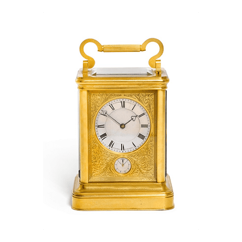 Antique carriage clocks by Frodsham